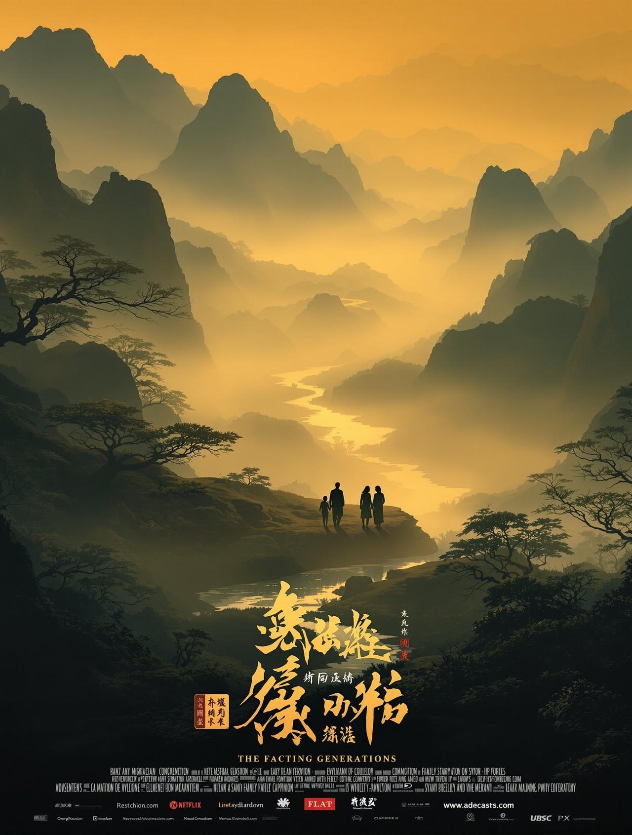 山河故人 - 家庭史诗类4K超高清影视作品海报